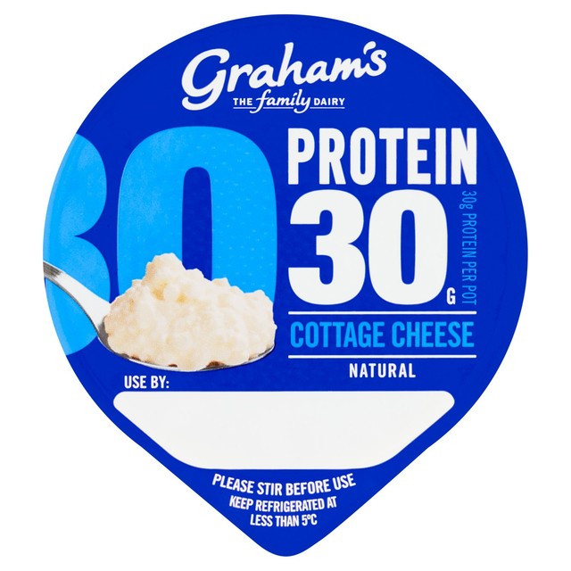 Graham's Natural Protein Cottage Cheese 200g, UK version