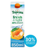 Tropicana Morning Orange juice drink 850ml (British brand)