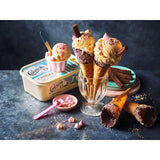 M&S rainbow waffle cones 75g, imported from the UK