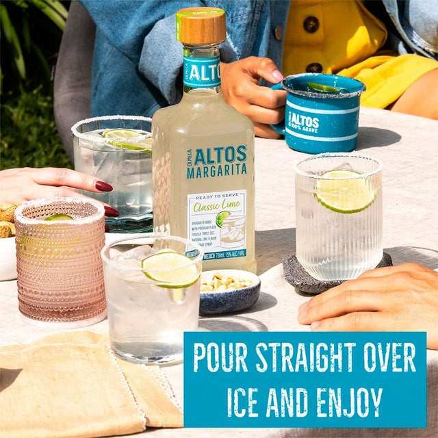 Altos Ready to Serve Margarita 75cl, imported from the UK