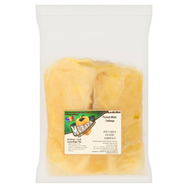 Murata pickled cabbage leaves 1kg, imported from the UK