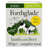 Forthglade Puppy Wet Dog Food Lamb with Liver 395g - British product