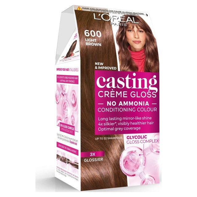 L'Oréal Casting Gloss Light Brown hair dye, UK version