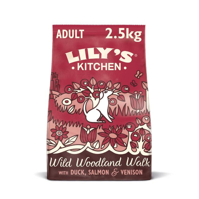 Lily's Kitchen duck salmon venison dry dog food 2.5kg, UK version