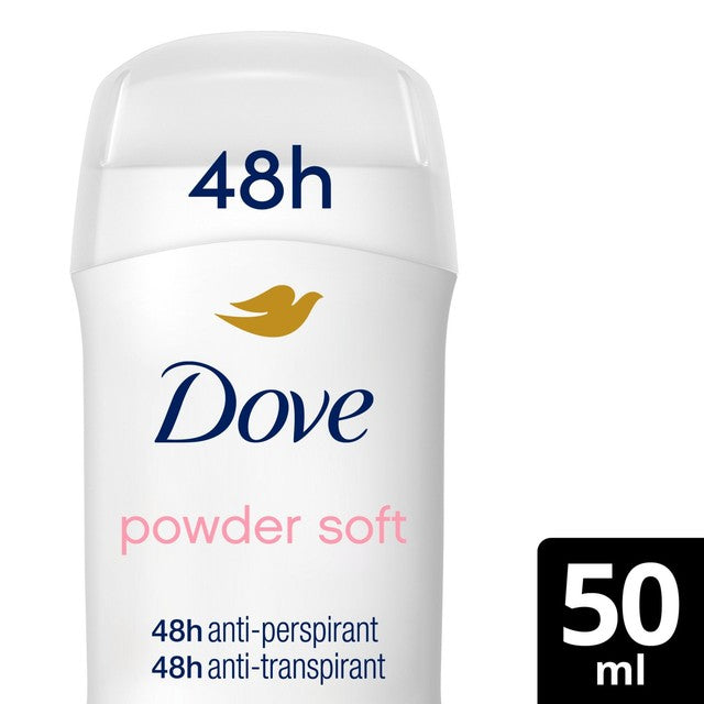 Dove Powder anti-perspirant deodorant stick 50ml - British product