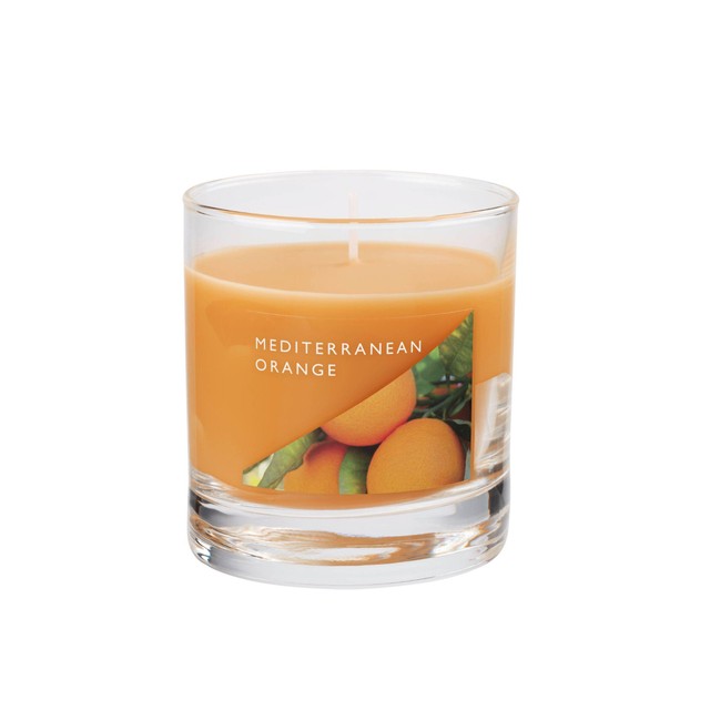 Wax Lyrical Mediterranean Orange wax filled jar (British brand)