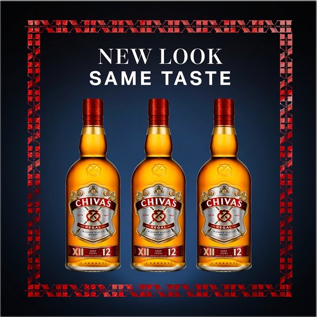 Chivas Regal 12 Year Old blended Scotch whisky 70cl - British product