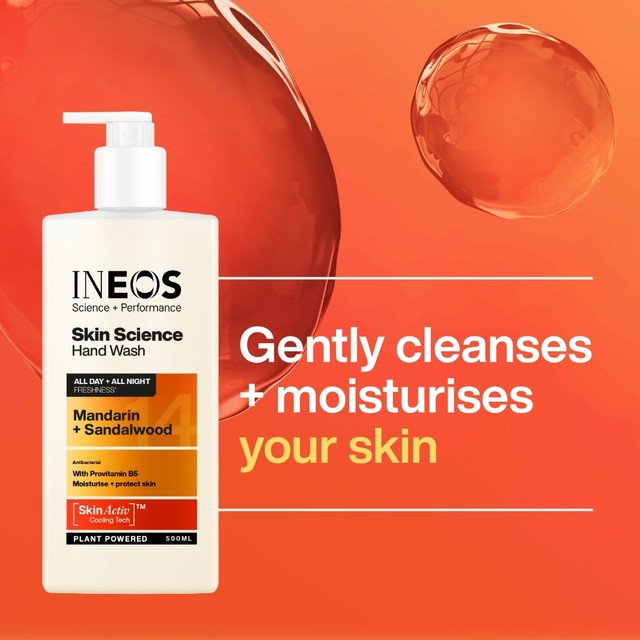 INEOS Skin Science Mandarin & Sandalwood Handwash