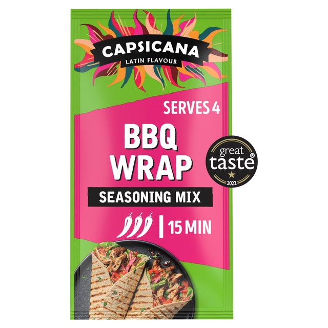 Capsicana Fajita Seasoning Mix Medium 28g - British product