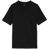 M&S men's cotton crew neck t-shirt black size S, imported from the UK