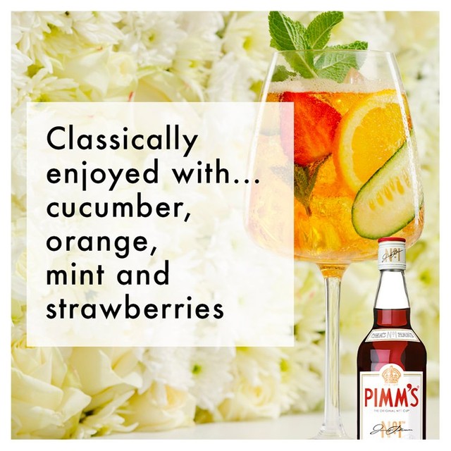 Pimms No.1 Cup gin-based spirit 1L, imported from the UK
