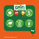 GoGo squeeZ apple and mango fruit smoothie snack 4x90g, UK version