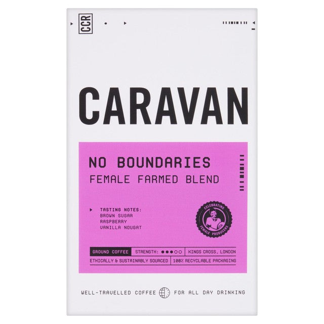 Caravan Coffee No Boundaries ground coffee 200g - British product