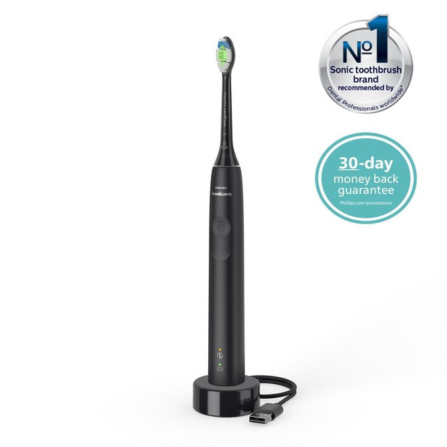 Philips Sonicare Series 4100 Black electric toothbrush, imported from the UK