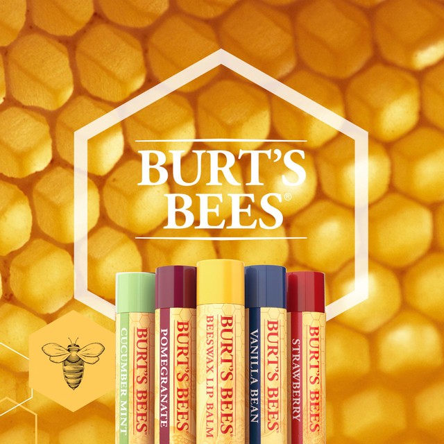 Burt's Bees Moisturising Vanilla Bean Lip Balm 4.25g - British product