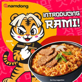 Namdong Beef Jjigae instant noodle block 120g, imported from the UK