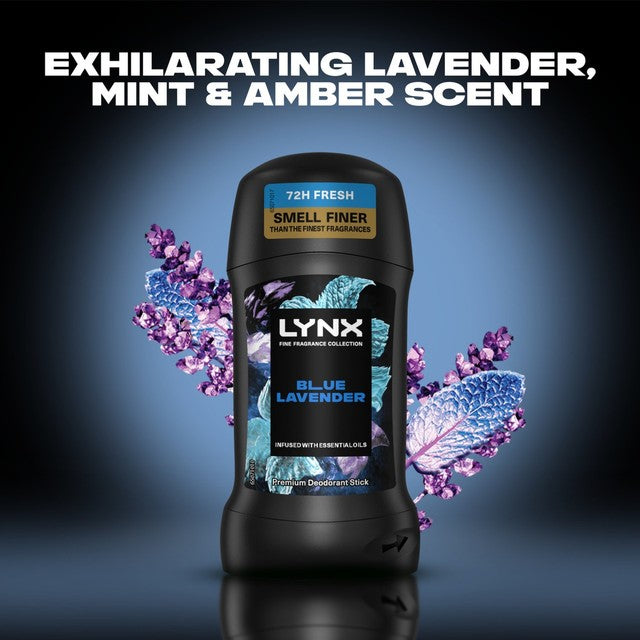 Lynx Blue Lavender deodorant stick 50ml, UK version
