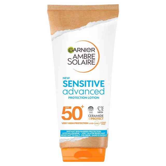 Ambre Solaire Sensitive Advanced Sun Cream SPF50+ 175ml - British product