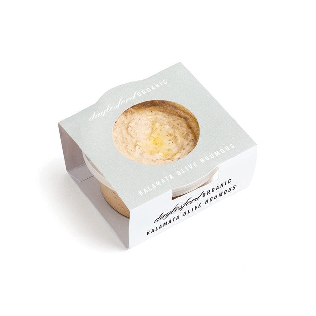 Daylesford Organic Kalamata Olive Houmous 200g - British product