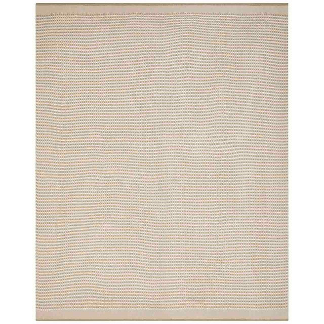 M&S neutral two tone knitted throw 130x170cm, imported from the UK