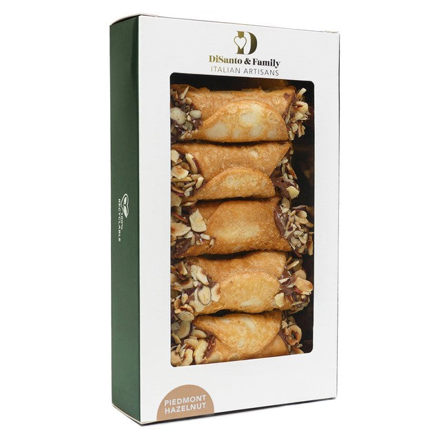 DiSanto Piedmontese Hazelnut Cannoli 200g - British product