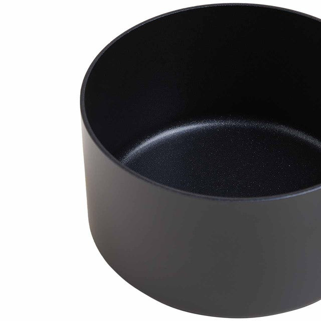 M&S Chef Hard Anodised 16cm Saucepan, Black Mix