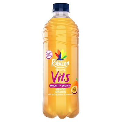 Rubicon Spring Vits Mango Passion Flavoured Vitamin Water Drink 500ml