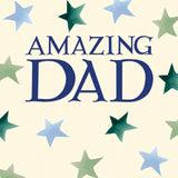 Woodmansterne Emma Bridgewater Dad birthday card 16cm x 16cm - British product