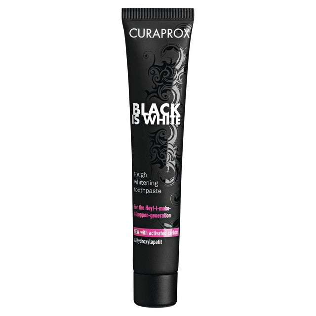 Curaprox Black is White whitening toothpaste 90ml - British product