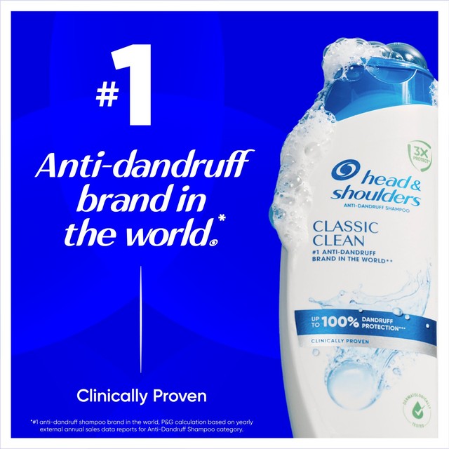 Head & Shoulders Classic Clean anti-dandruff shampoo 1000ml, UK version