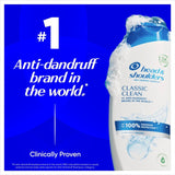 Head & Shoulders Classic Clean anti-dandruff shampoo 1000ml, UK version