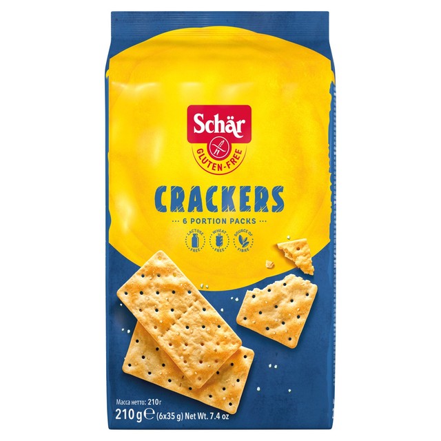 Schar crackers 210g (British brand)