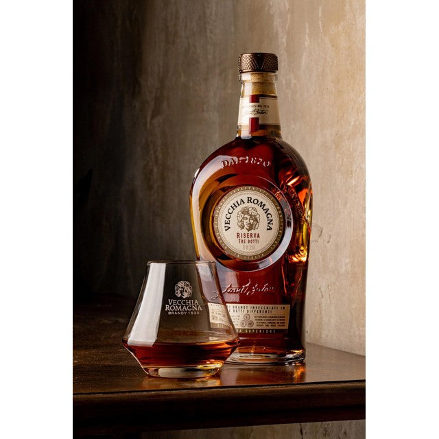 Vecchia Romagna brandy Riserva Tre Botti 1820 70cl (British brand)