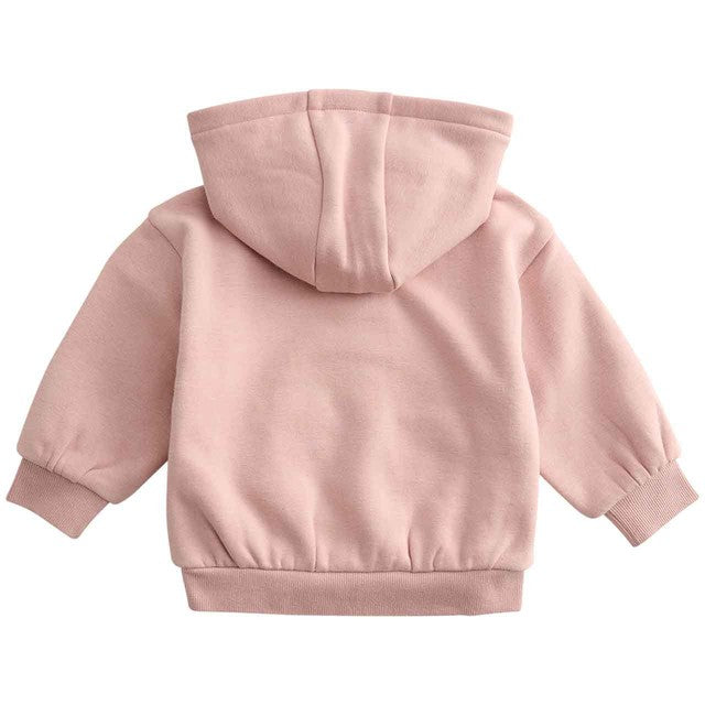 M&S Zip Up Hoodie Pink 2-3 Years, imported from the UK