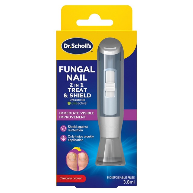 Scholl Fungal Nail 2 in 1 Treat & Shield 3.8mL - British product