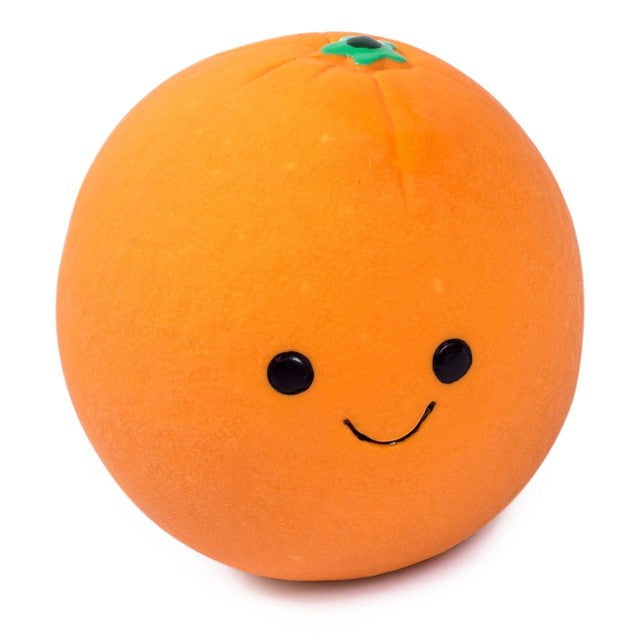 Petface orange latex squeak ball dog toy large, imported from the UK