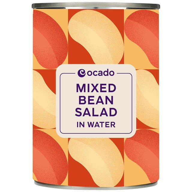 Ocado mixed bean salad in water 400g, imported from the UK