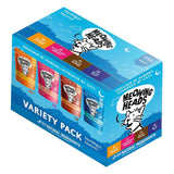 Meowing Heads wet cat food variety pack 10 x 100g, imported from the UK