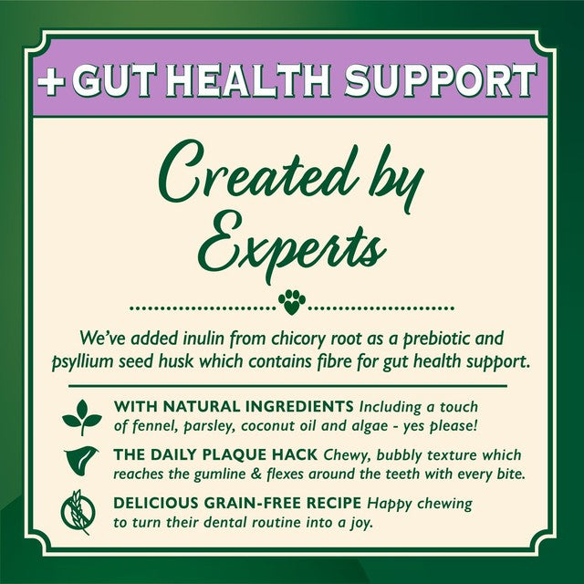 Lily's Kitchen Woofbrush Gut Health dog chew 7x28g, UK version