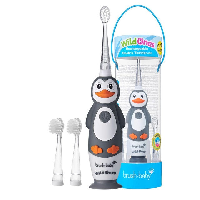 Brush-Baby kids electric toothbrush Percy Penguin - British product