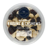 M&S Midnight Raisins & Cashews 275g, imported from the UK