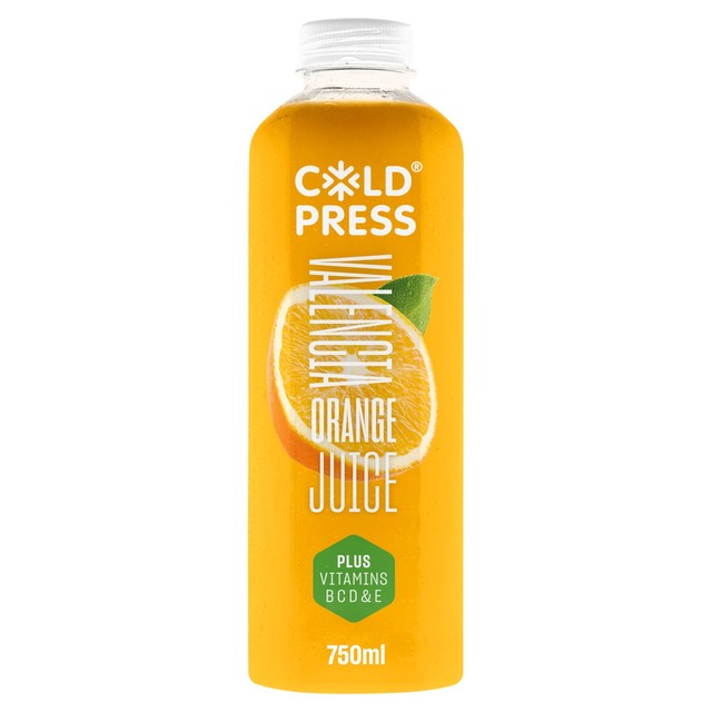 Coldpress Valencia Orange Juice 750ml - British product