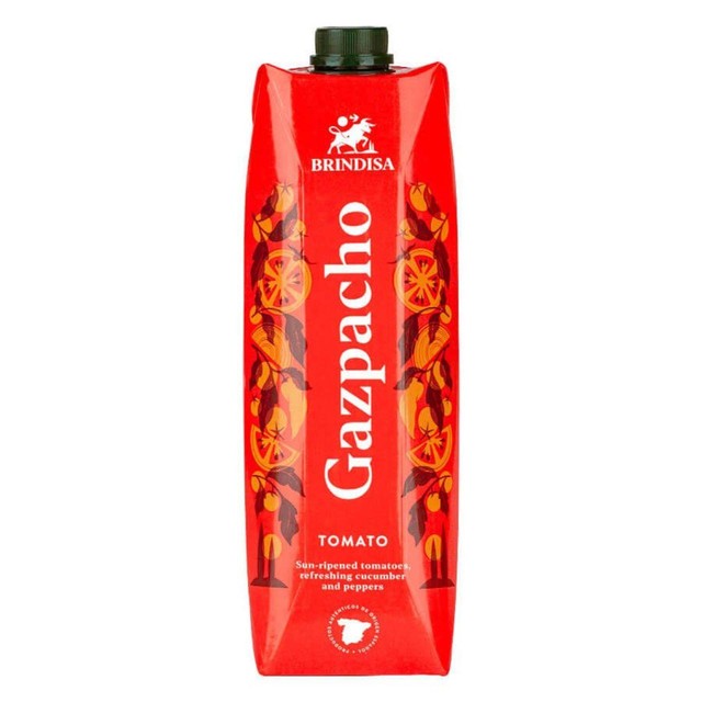 Brindisa Tomato Gazpacho 1L - British product