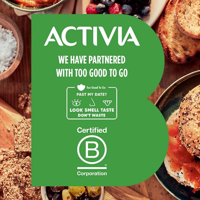Activia vanilla yogurt 4 x 115g - British product