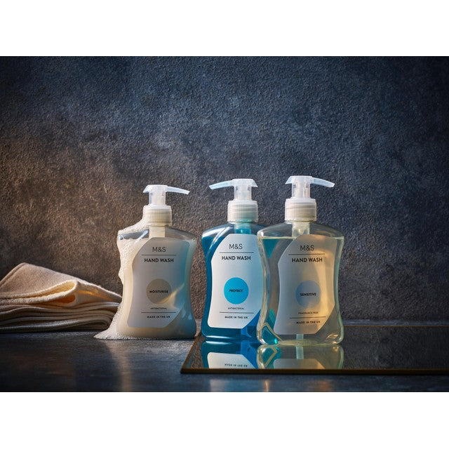M&S Protect Antibacterial Hand Wash 250ml, imported from the UK
