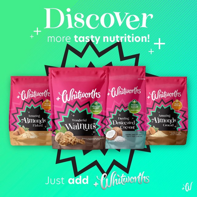 Whitworths flaked almonds 150g - British product