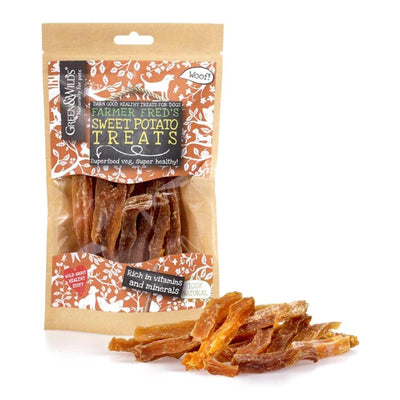 Green & Wilds Sweet Potato Natural Dog Treats 100g