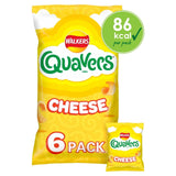 Walkers Quavers cheese snacks multipack 6x16g (British brand)