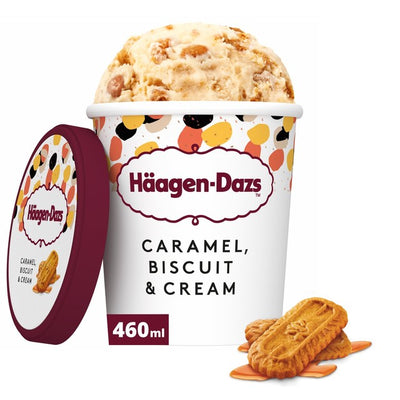 Häagen-Dazs Caramel, Biscuit & Cream Ice Cream 460ml