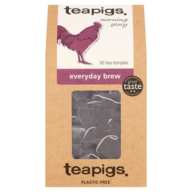 Teapigs Everyday Brew tea bags 50 count (British brand)